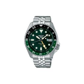 Seiko 5 Sports GMT SSK035K Metalik Gri Erkek Kol Saati