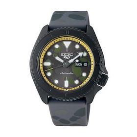 Seiko 5 SRPH69K Siyah Sports One Piece Sanji Erkek Kol Saati