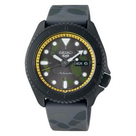Seiko 5 SRPH69K Siyah Sports One Piece Sanji Erkek Kol Saati