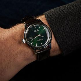 Seiko Presage SRPD37J Kahverengi Deri Erkek Kol Saati