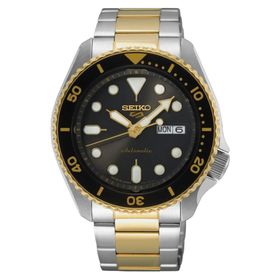 Seiko SRPK22J Gümüş Gold Erkek Kol Saati