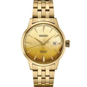 Seiko SRPK46J Altın Erkek Kol Saati