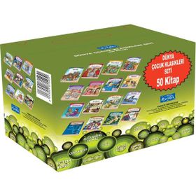 ŞEKER KITAPLAR EVI ÇOCUK KLASIKLERI 50 KİTAPLIK SET - KOLEKTIF