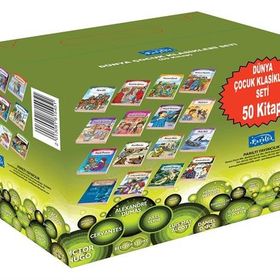 ŞEKER KITAPLAR EVI ÇOCUK KLASIKLERI 50 KİTAPLIK SET - KOLEKTIF