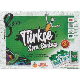 Şeker Portakalı 8. Sınıf Türkçe Kutulu Soru Bankası Kitabı