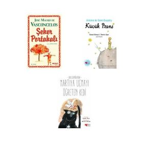 Şeker Portakalı - Küçük Prens - Martıya Uçmayı Öğreten Kedi - Antoine De Saint-Exupéry - Jose Mauro De Vasconcelos - Luis Sepulveda