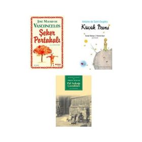 Şeker Portakalı - Küçük Prens - Pal Sokağı Çocukları - Jose Mauro De Vasconcelos - Antoine De Saint-Exupéry - Ferenc Molnar
