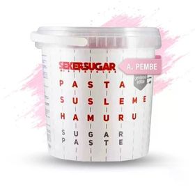 Şeker & Sugar 1 kg Açık Pembe Şeker Hamuru
