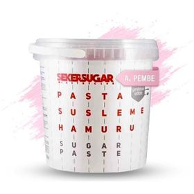 Şeker & Sugar 1 kg Açık Pembe Şeker Hamuru