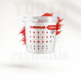 Şeker & Sugar 1 kg Kırmızı Şeker Hamuru