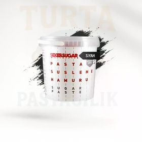 Şeker & Sugar 1 kg Siyah Şeker Hamuru