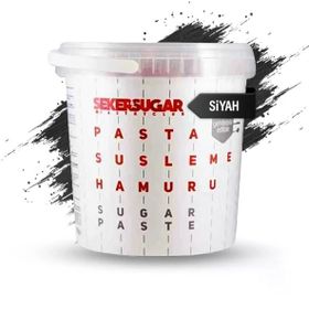 Şeker & Sugar 1 kg Siyah Şeker Hamuru