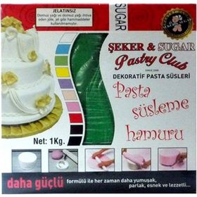 Şeker & Sugar 1 kg Yeşil Şeker Hamuru