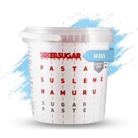 Şeker & Sugar Mavi 1 kg Şeker Hamuru