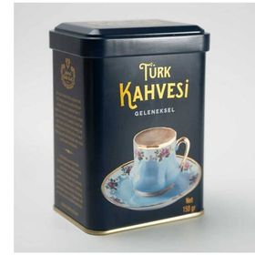 Şekerci Cafer Erol 150 gr Retro Teneke Kutu Türk Kahvesi