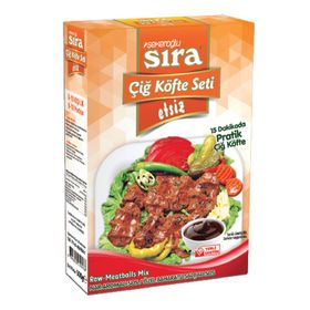 Şekeroğlu 500 gr Sıra Etsiz Çiğ Köfte Seti (2 adet)