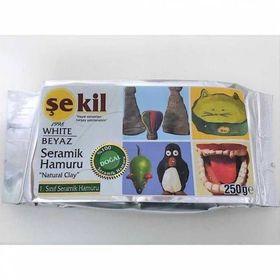 Şekil 250 gr Beyaz Seramik Hamuru