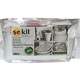 Şekil 500 gr Beyaz Seramik Hamuru