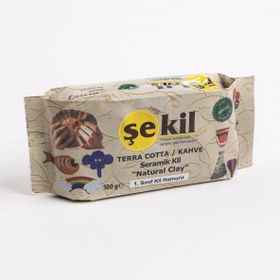 Şekil 500 gr Terracotta Doğal Seramik Kil