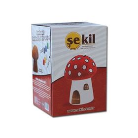 Şekil Kil Seti Mantar Kumbara
