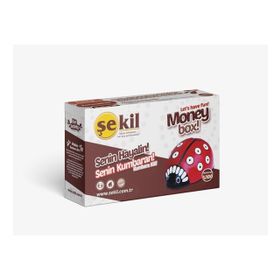 Şekil Kil Seti Uğur Böceği Kumbara