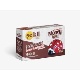 Şekil Kil Seti Uğur Böceği Kumbara