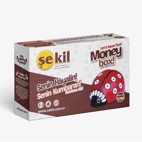 Şekil Kil Seti Uğur Böceği Kumbara