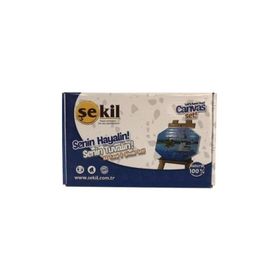 Şekil KLTVL Kil Tuval ve Şövale Seti