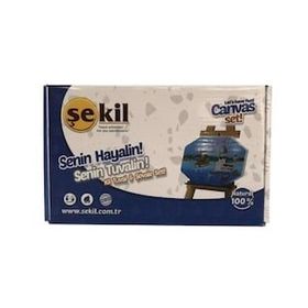 Şekil KLTVL Kil Tuval ve Şövale Seti