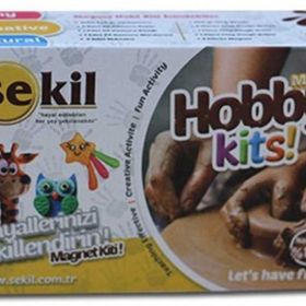Şekil Seramik Kil Magnet Hobi Seti