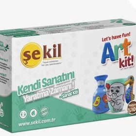 Şekil Seramik Yapım Sanat Seti