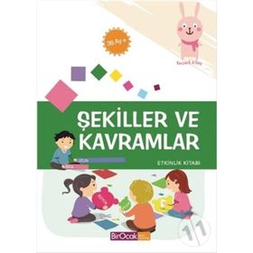Şekiller ve Kavramlar Etkinlik Kitabı 36 Ay - Elif Alkan