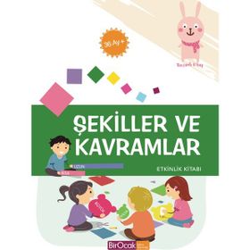 Şekiller ve Kavramlar Etkinlik Kitabı 36 Ay - Elif Alkan