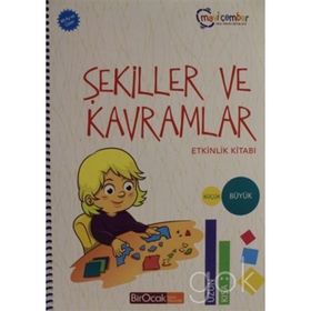 Şekiller ve Kavramlar Etkinlik Kitabı 48 Ay - Elif Alkan