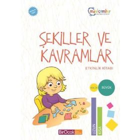 Şekiller ve Kavramlar Etkinlik Kitabı 48 Ay - Elif Alkan