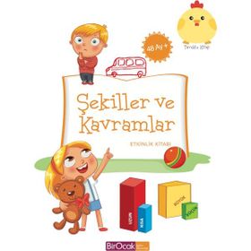 Şekiller ve Kavramlar Etkinlik Kitabı 48 Ay - Elif Alkan