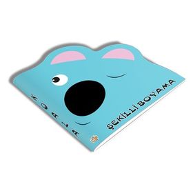 Şekilli Boyama - Koala - 0-6 Yaş Yayınları