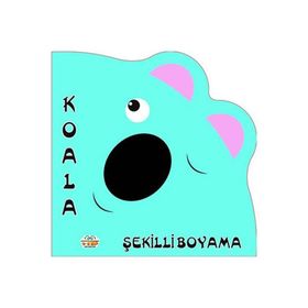 Şekilli Boyama - Koala - 0-6 Yaş Yayınları