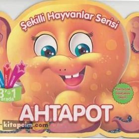 Şekilli Hayvanlar Serisi Ahtapot Parıltı Yayınları