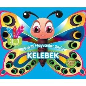 Şekilli Hayvanlar Serisi - Kelebek - Parıltı Komisyon