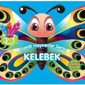 Şekilli Hayvanlar Serisi - Kelebek - Parıltı Komisyon