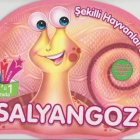 Şekilli Hayvanlar Serisi - Salyangoz - Parıltı Yayınları