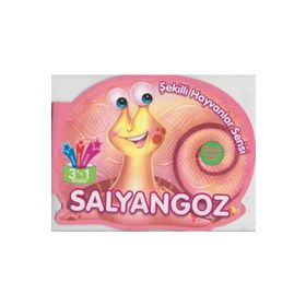 Şekilli Hayvanlar Serisi - Salyangoz - Parıltı Yayınları