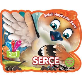 Şekilli Hayvanlar Serisi - Serçe - Parıltı Yayınları