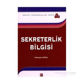 SEKRETERLIK BILGISI - RAMAZAN GÖRAL