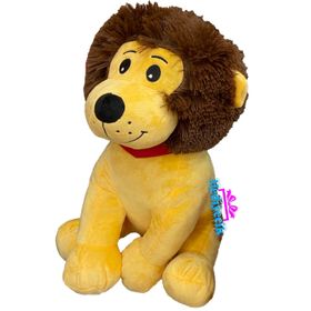Selay 1303 Sarı 40 cm Peluş Oturan Aslan