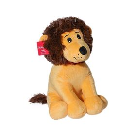 Selay 1303 Sarı 40 cm Peluş Oturan Aslan