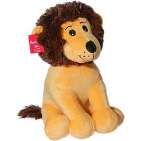 Selay 1303 Sarı 40 cm Peluş Oturan Aslan