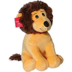 Selay 1303 Sarı 40 cm Peluş Oturan Aslan