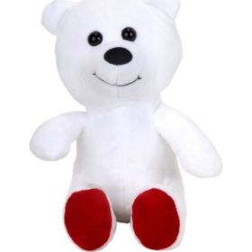 Selay 24 cm Beyaz Ayıcık Peluş Oyuncak